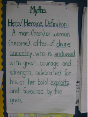 hero heroine definition